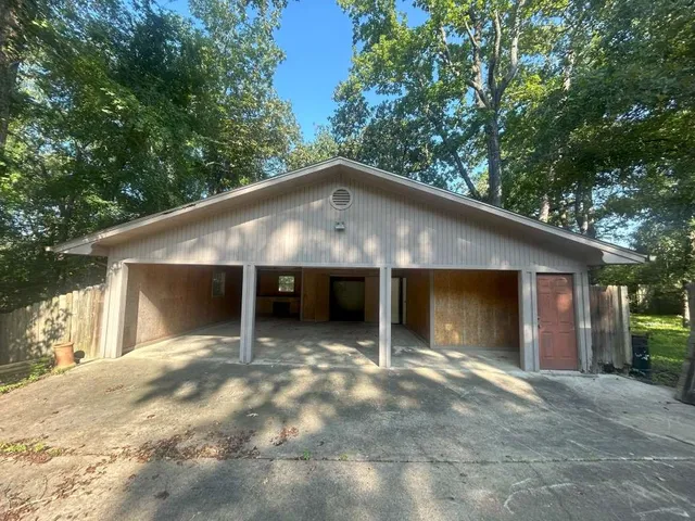 a house with a outdoor space