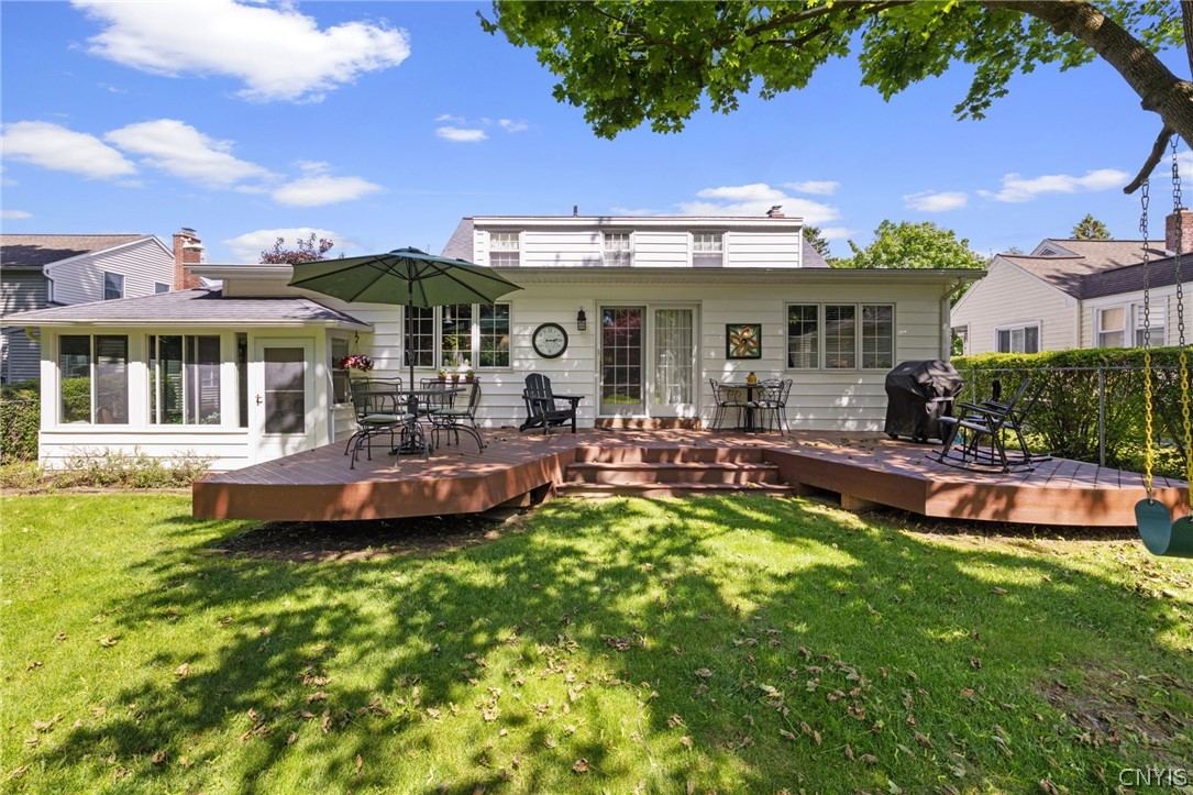 410 Meadow Road Geddes, NY 13219 - Photo 40 of 50 Large composite deck