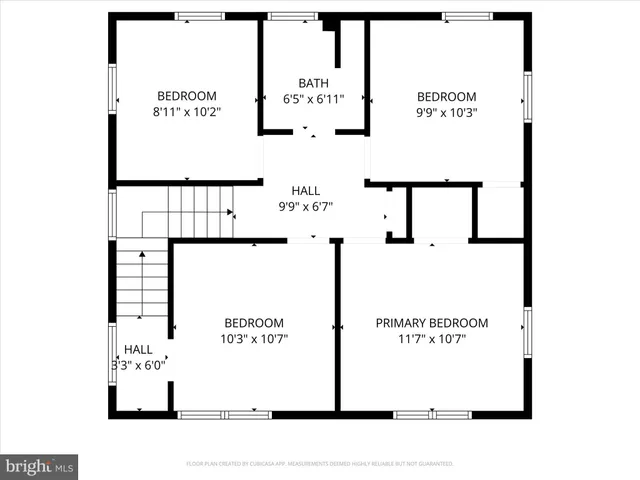 a bedroom with a bed and furniture
