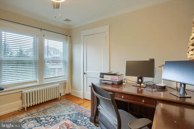 a room with storage and utility room