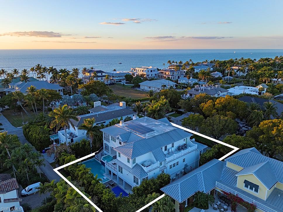 140 3rd Avenue South Naples, FL 34102 - Photo 46 of 46 an aerial view of residential houses with outdoor space