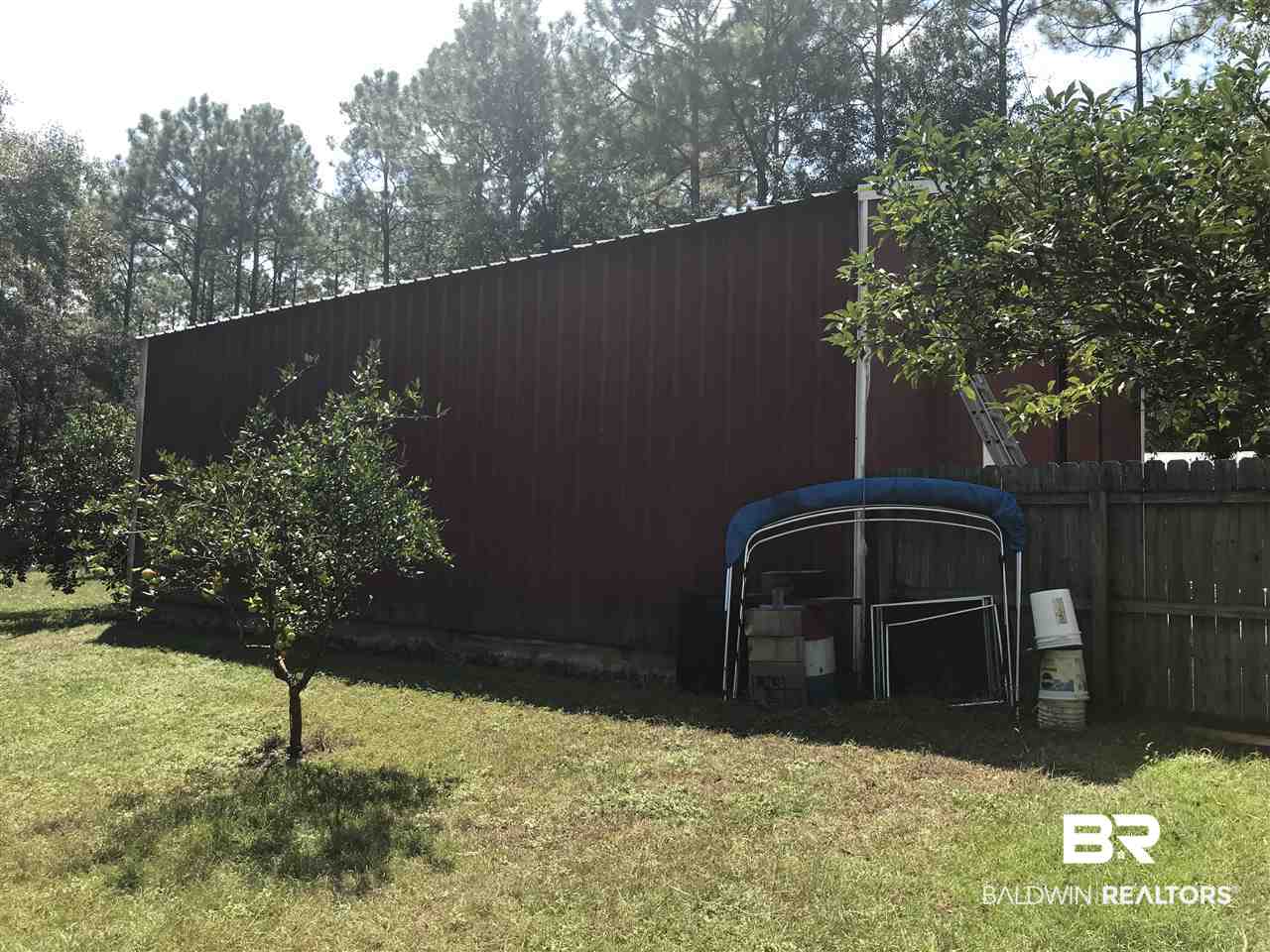 33012 Juniper Road Seminole, AL 36574 - Photo 22 of 42 Garage in Backyard