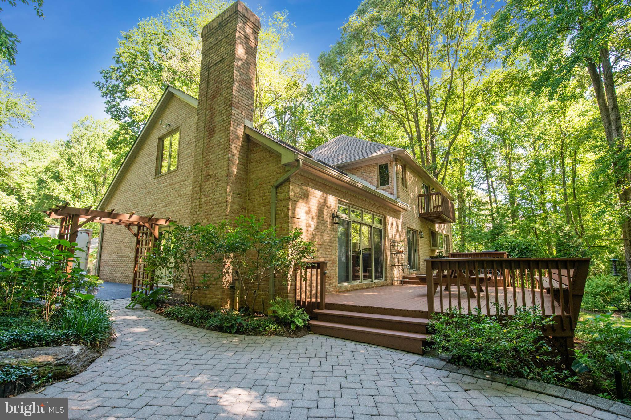 53 Jewell Road Dunkirk, MD 20754 - Photo 35 of 59 Paving brick patio tucked in the woods