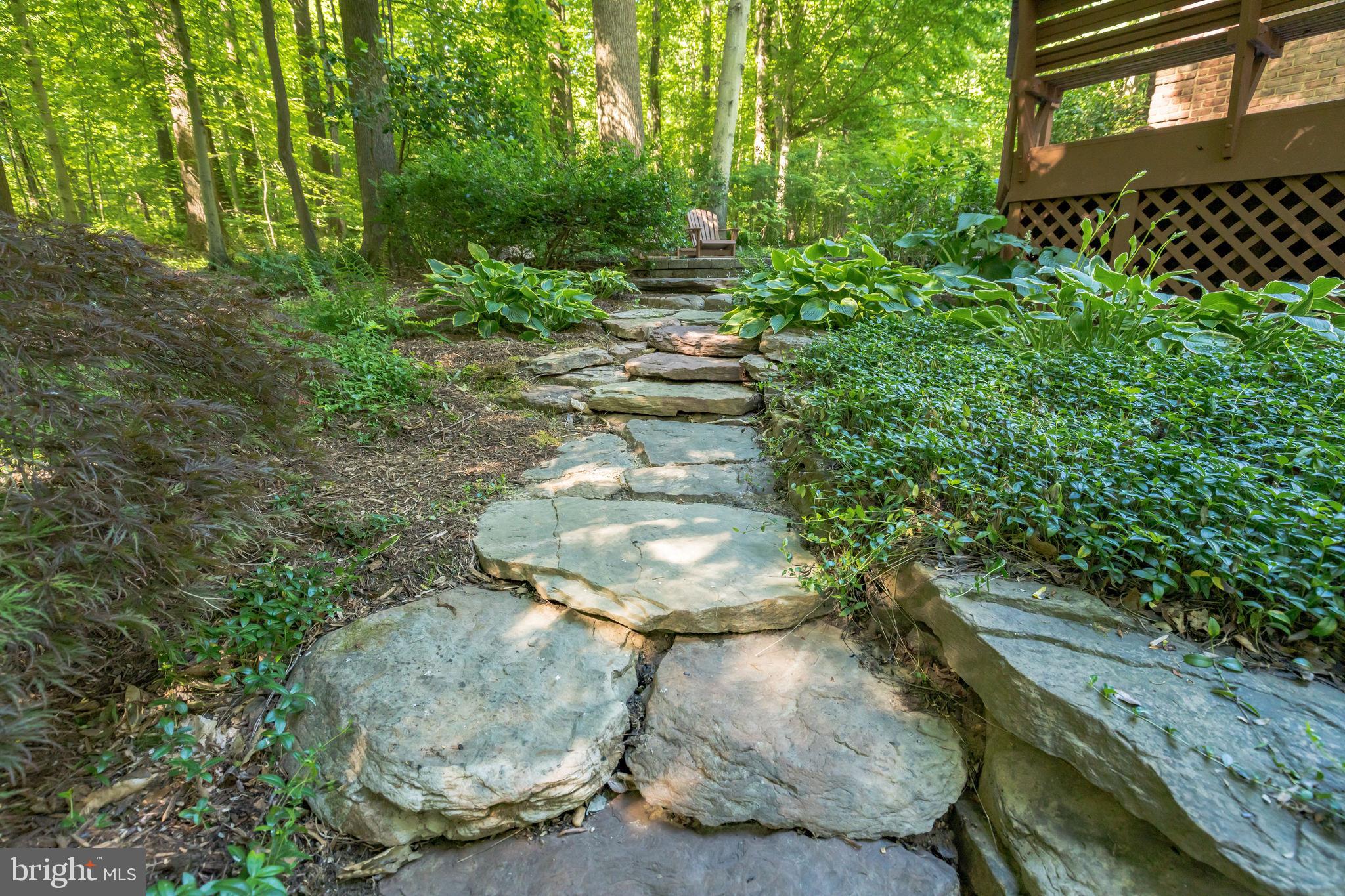 53 Jewell Road Dunkirk, MD 20754 - Photo 39 of 59 Stone walkway to upper level patio