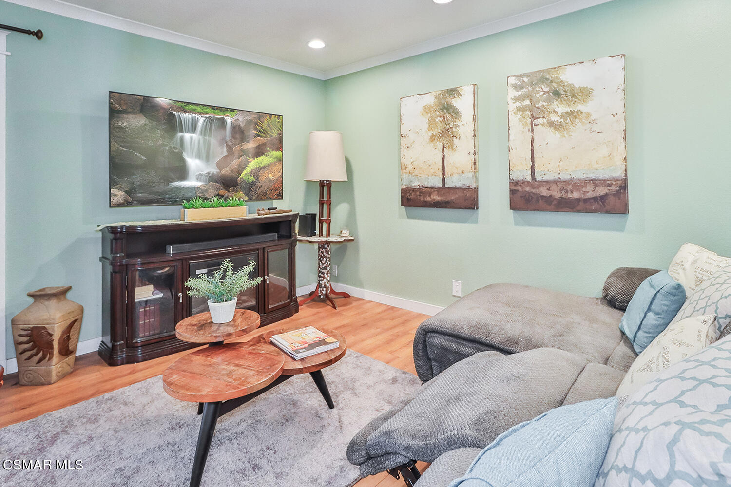 2248 Cutler Street Simi Valley, CA 93065 - Photo 11 of 41 a living room with furniture and wooden floor