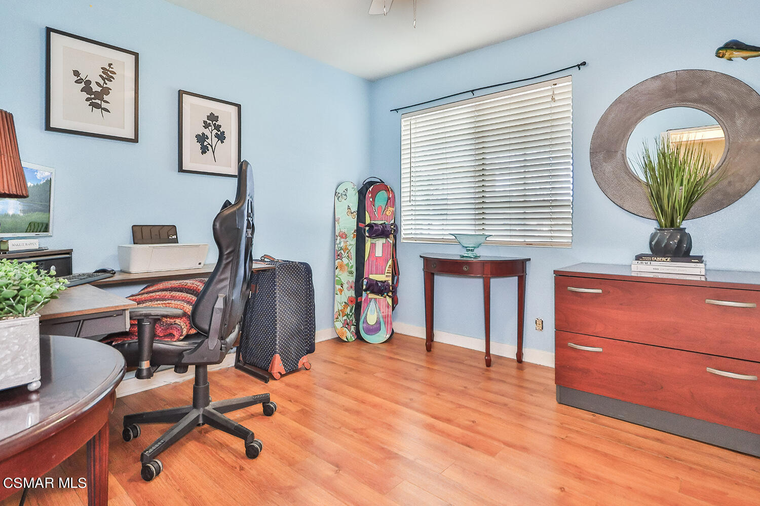 2248 Cutler Street Simi Valley, CA 93065 - Photo 21 of 41 a view of a workspace with furniture and a window