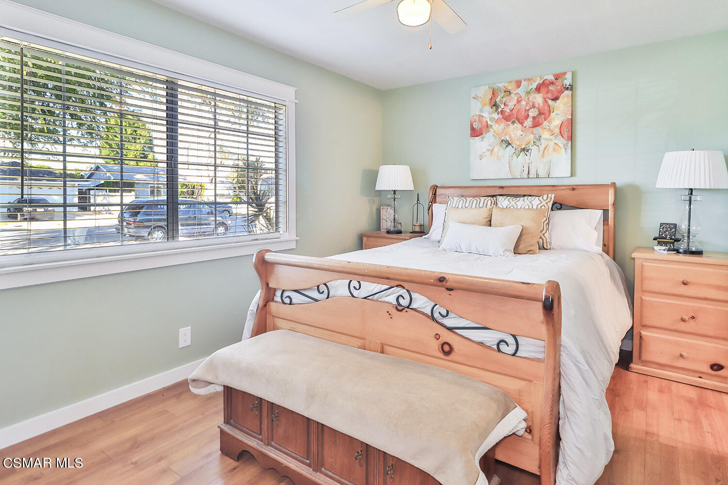 2248 Cutler Street Simi Valley, CA 93065 - Photo 28 of 41 a bedroom with a bed and a large window