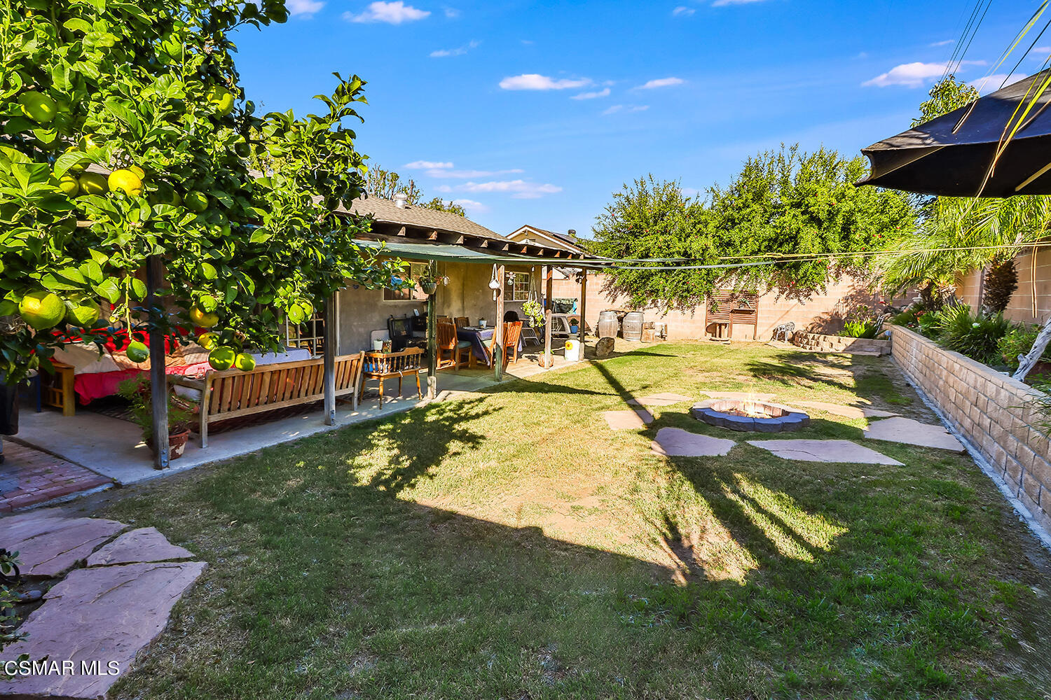 2248 Cutler Street Simi Valley, CA 93065 - Photo 36 of 41 a view of a backyard with swimming pool