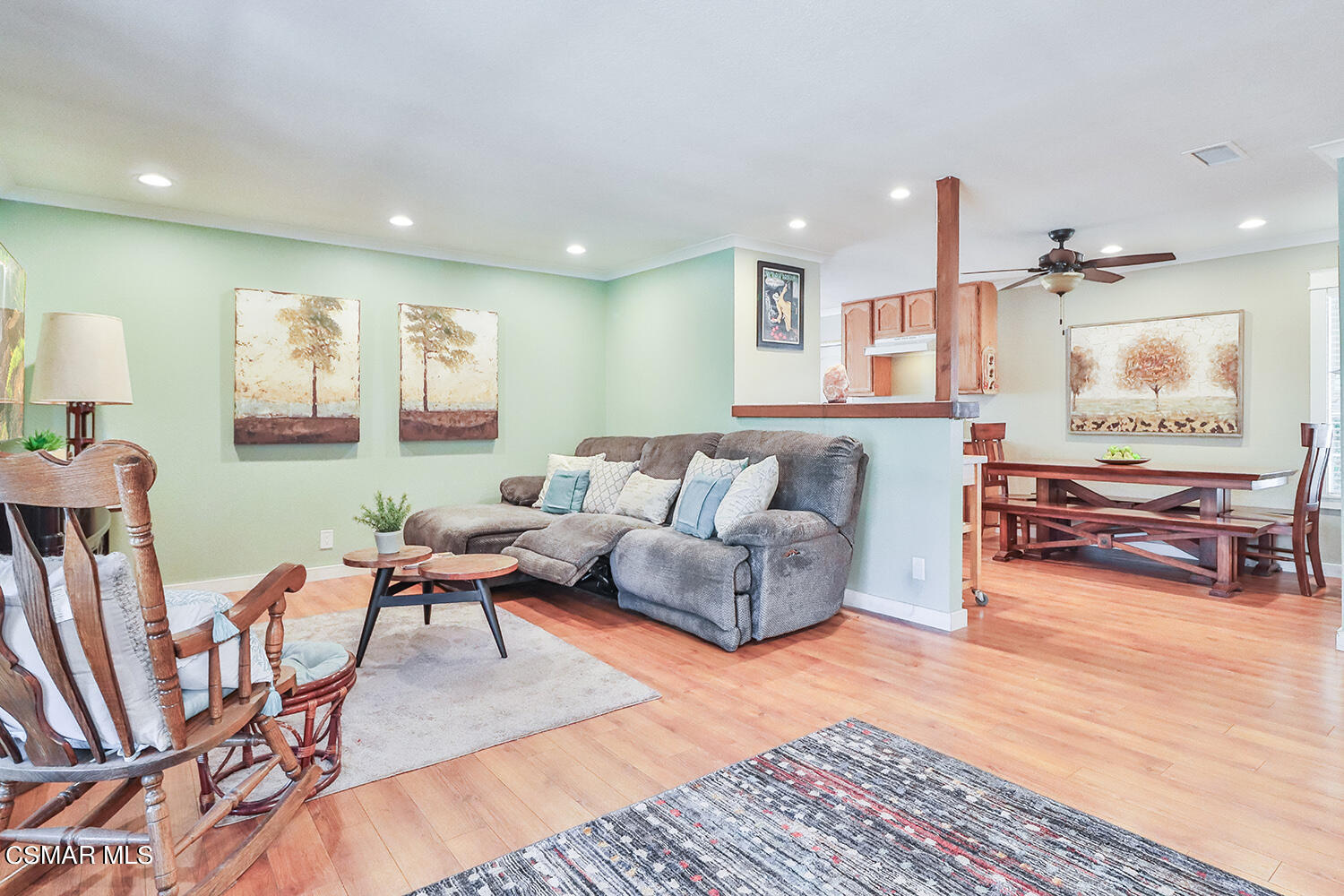 2248 Cutler Street Simi Valley, CA 93065 - Photo 9 of 41 a living room with furniture and wooden floor