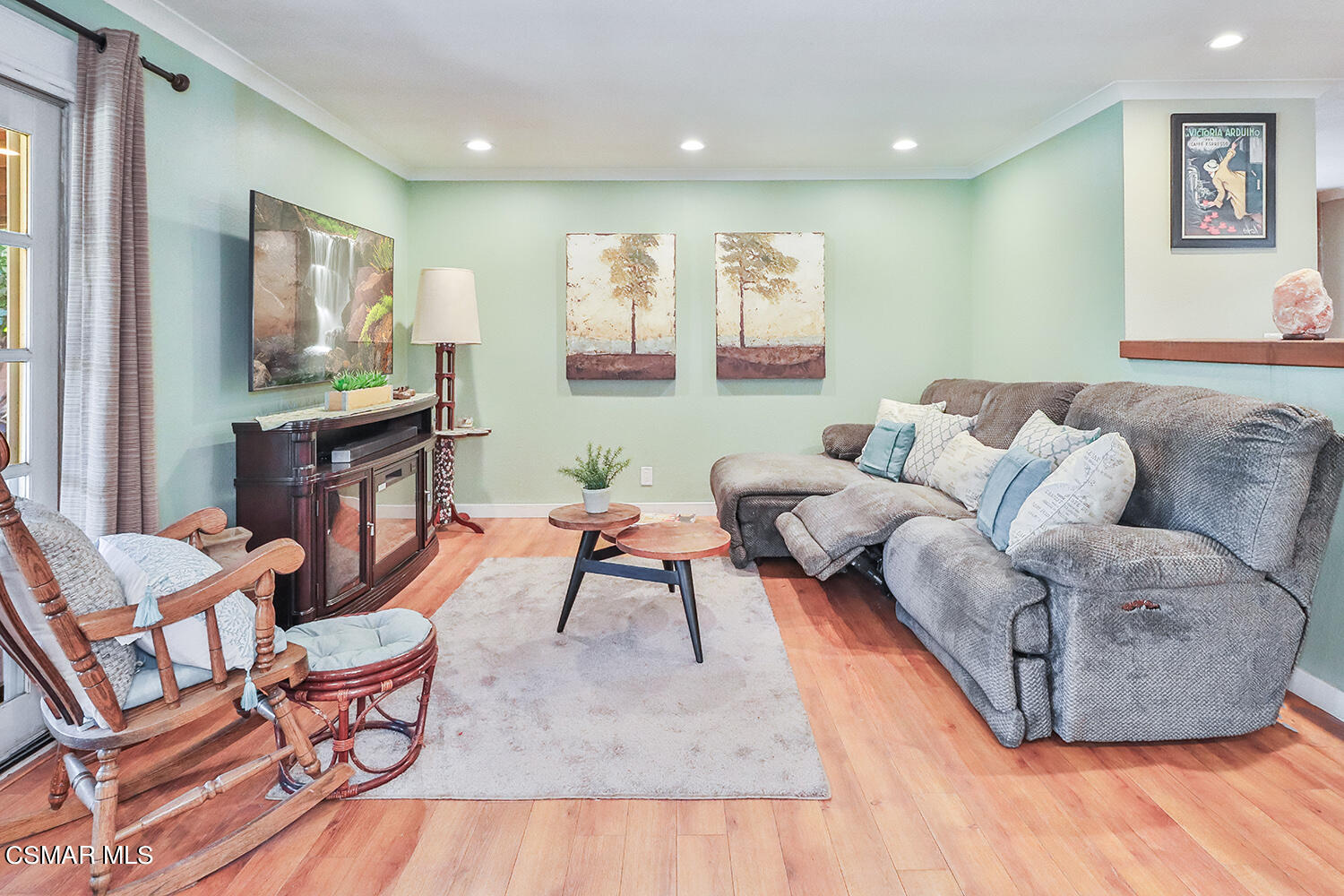 2248 Cutler Street Simi Valley, CA 93065 - Photo 10 of 41 a living room with furniture and a flat screen tv
