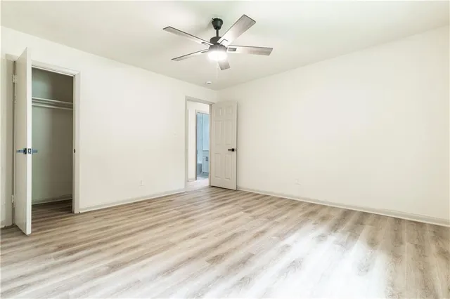 wooden floor in an empty room