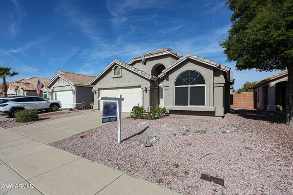a view of a house with a outdoor space