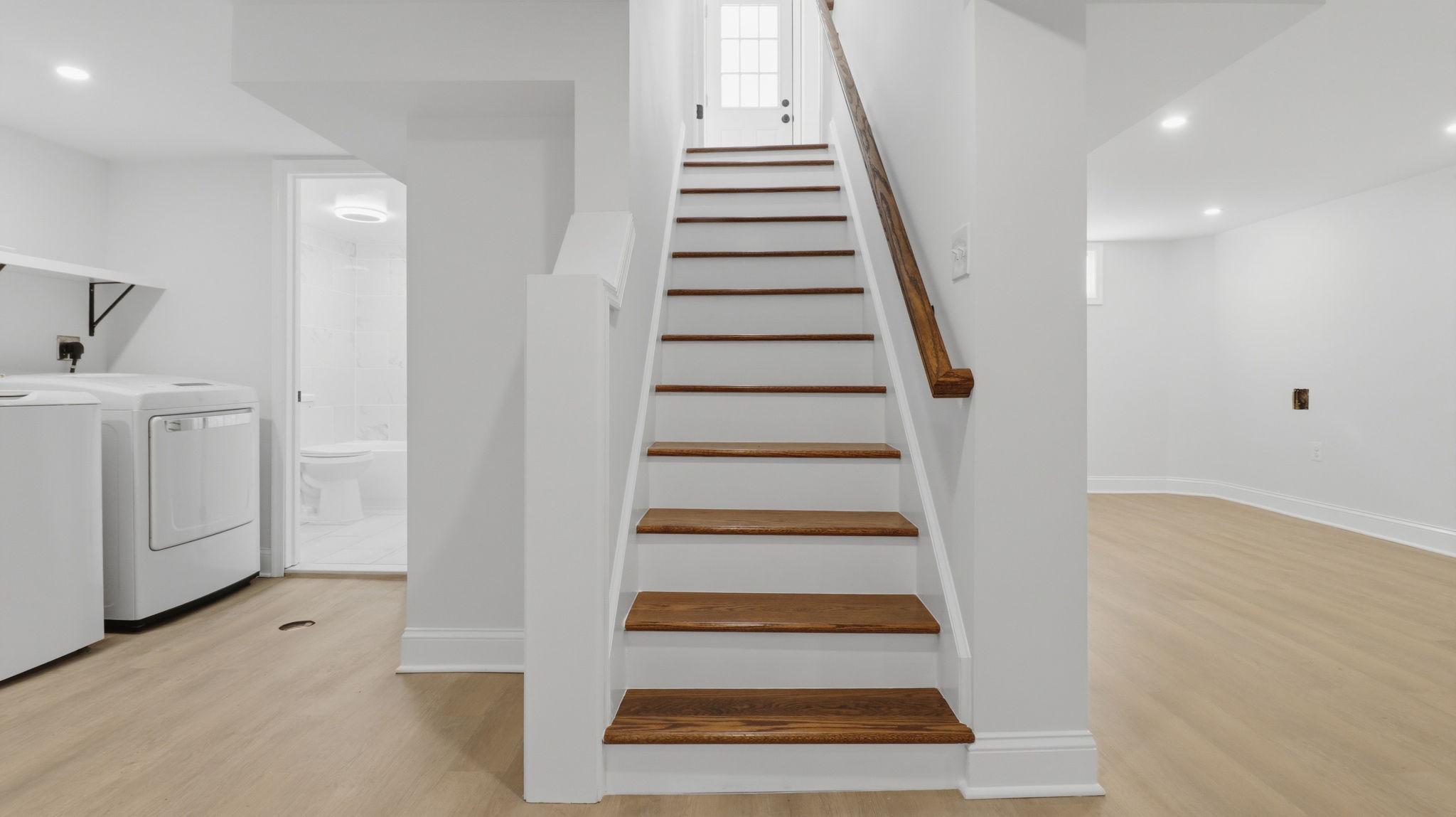 5633 Jamestown Road Hyattsville, MD 20782 - Photo 28 of 47 Staircase to Basement Level