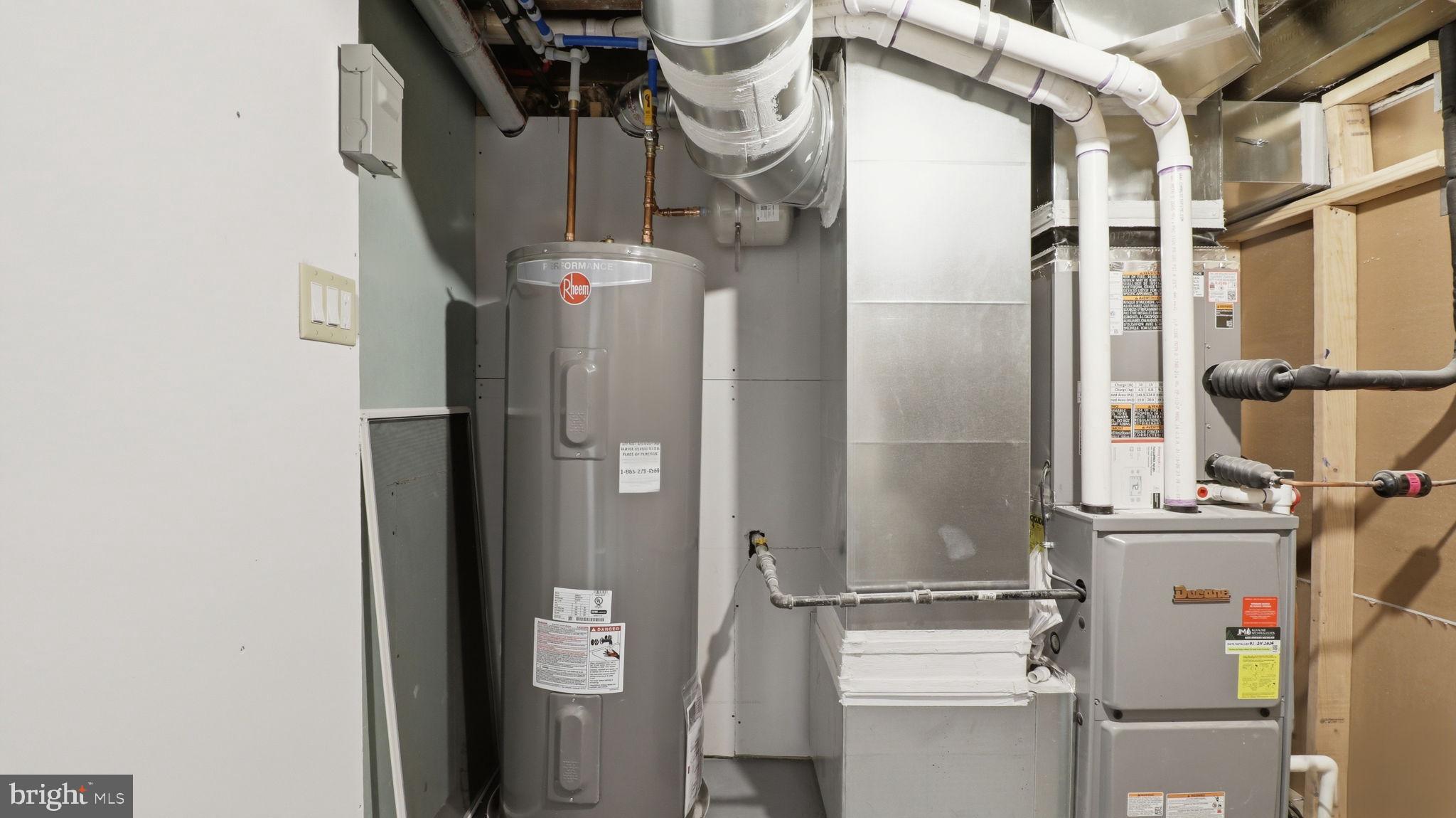 5633 Jamestown Road Hyattsville, MD 20782 - Photo 40 of 47 Modern utility space with essential systems.