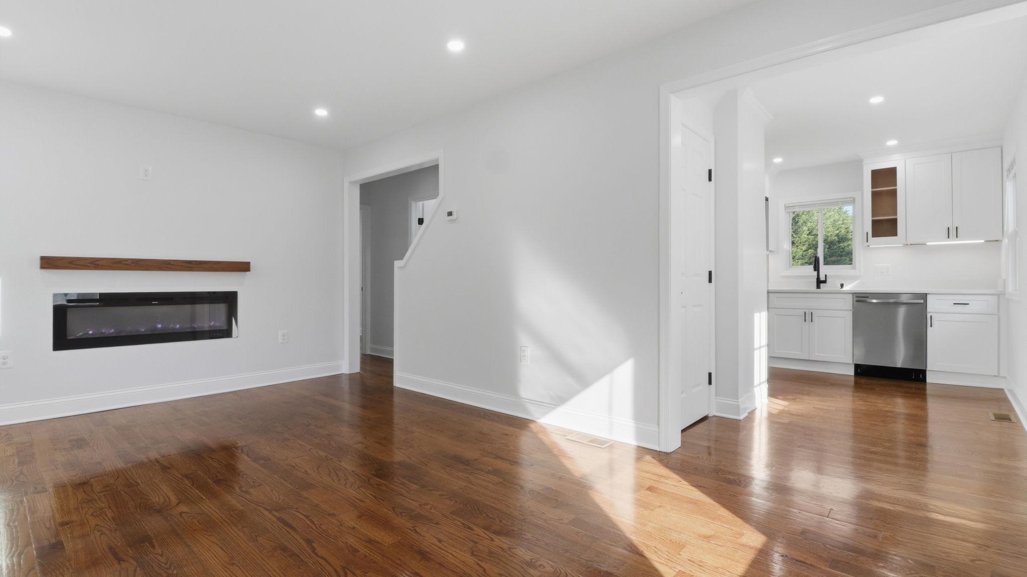 5633 Jamestown Road Hyattsville, MD 20782 - Photo 4 of 47 Living Room w/ fireplace