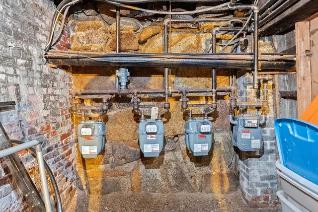 a view of storage and utility room