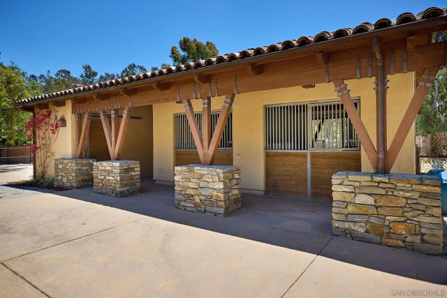 a view of front door of house