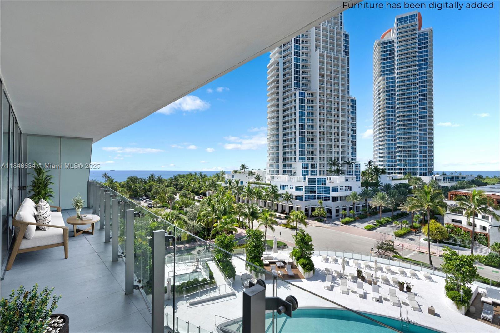 1 Collins Avenue, Unit 605 Miami Beach, FL 33139 - Photo 27 of 33 a city view with tall buildings