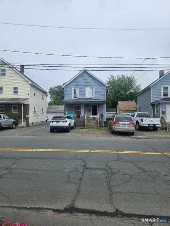 a car parked on the side of the road