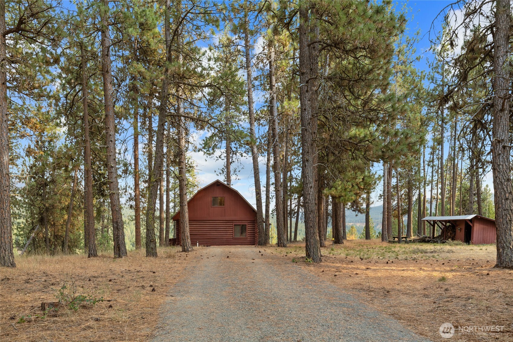 300 Teanaway Ridge Way Cle Elum, WA 98922 - Photo 30 of 38 a view of road and trees