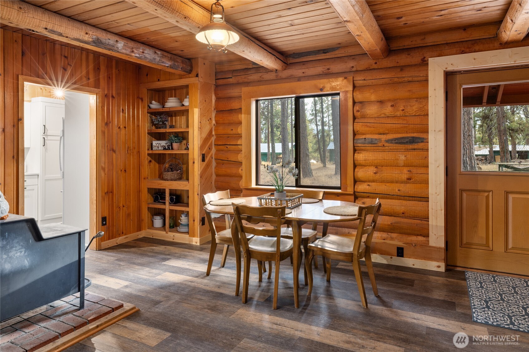 300 Teanaway Ridge Way Cle Elum, WA 98922 - Photo 9 of 38 a view of a dining room with furniture and window