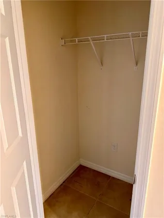 a view of a room with empty racks