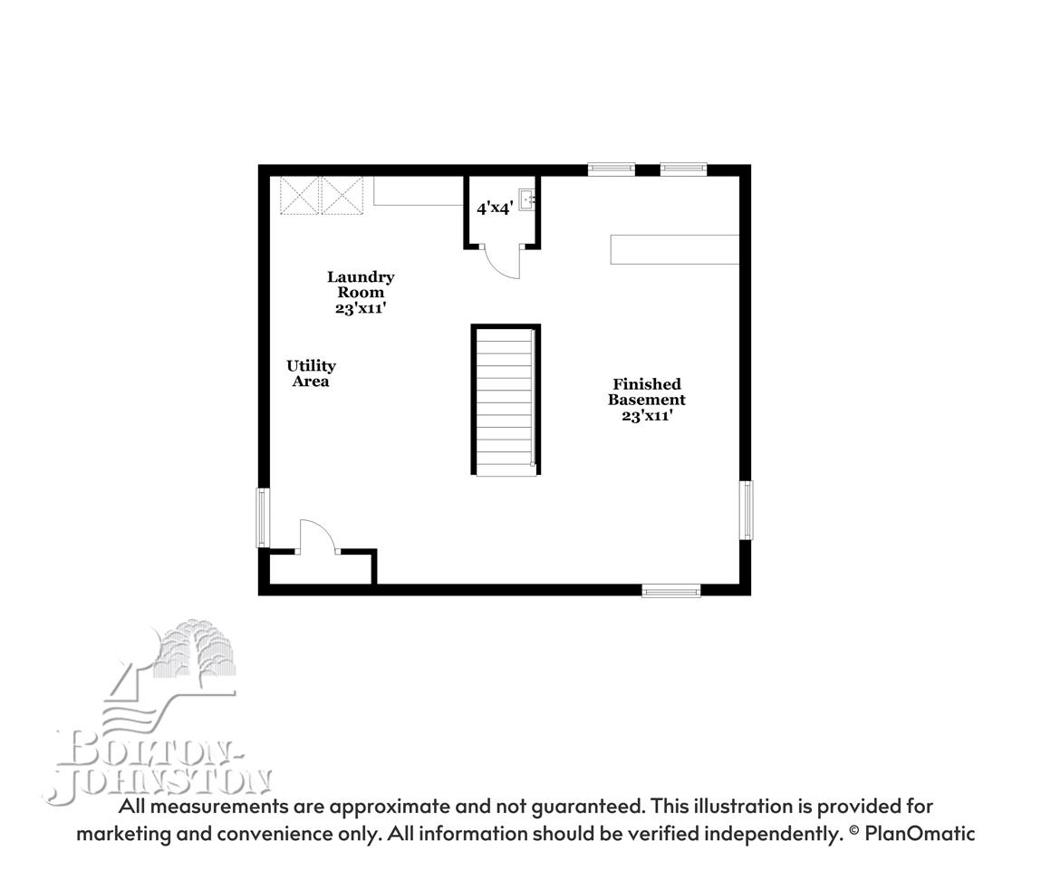 1675 Fairholme Road Grosse Pointe, MI 48236 - Photo 33 of 33 Basement Floor Plan