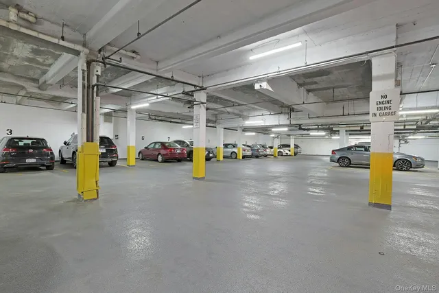 a view of parking area