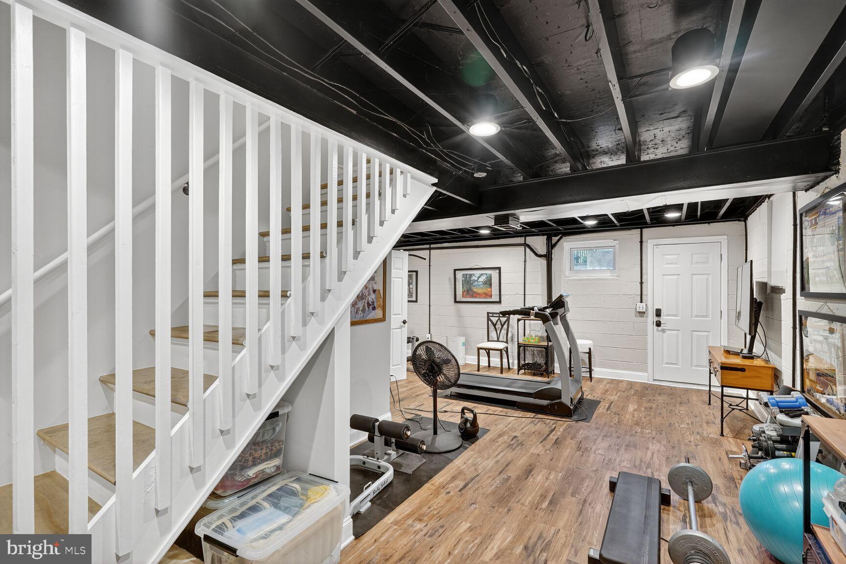 2301 Starcrest Drive Silver Spring, MD 20904 - Photo 33 of 41 Full Featured basement gym + Outside exit Storage