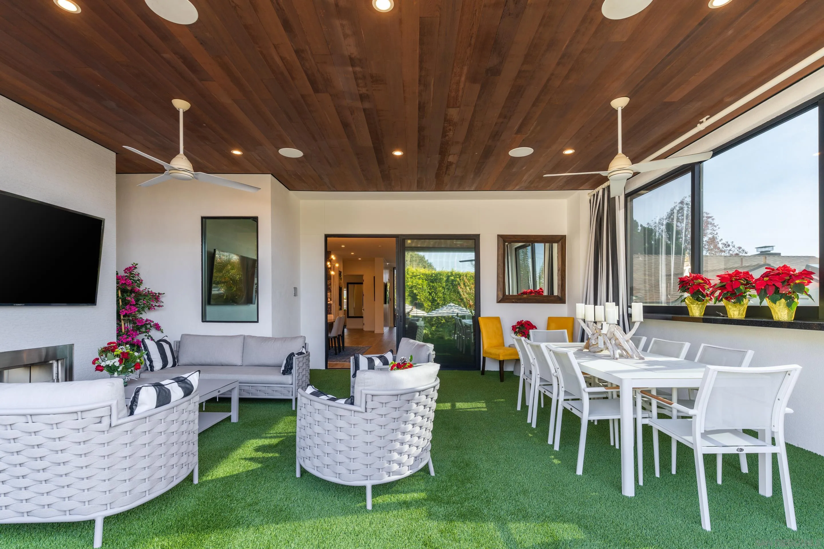 1224 Virginia Way La Jolla, CA 92037 - Photo 27 of 45 a outdoor living space with furniture and a garden