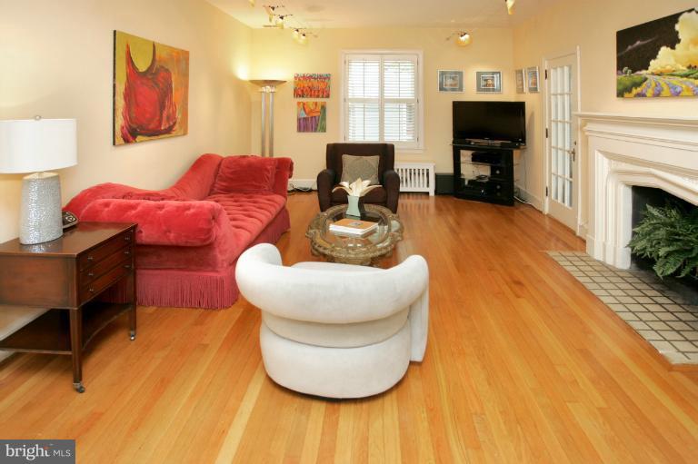 6920 Piney Branch Road Northwest Washington, DC 20012 - Photo 1 of 29 Living Room with wood burning fireplace