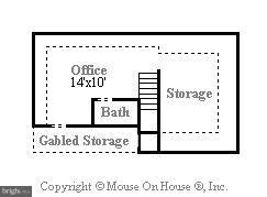 6920 Piney Branch Road Northwest Washington, DC 20012 - Photo 6 of 29 Floor plan third level