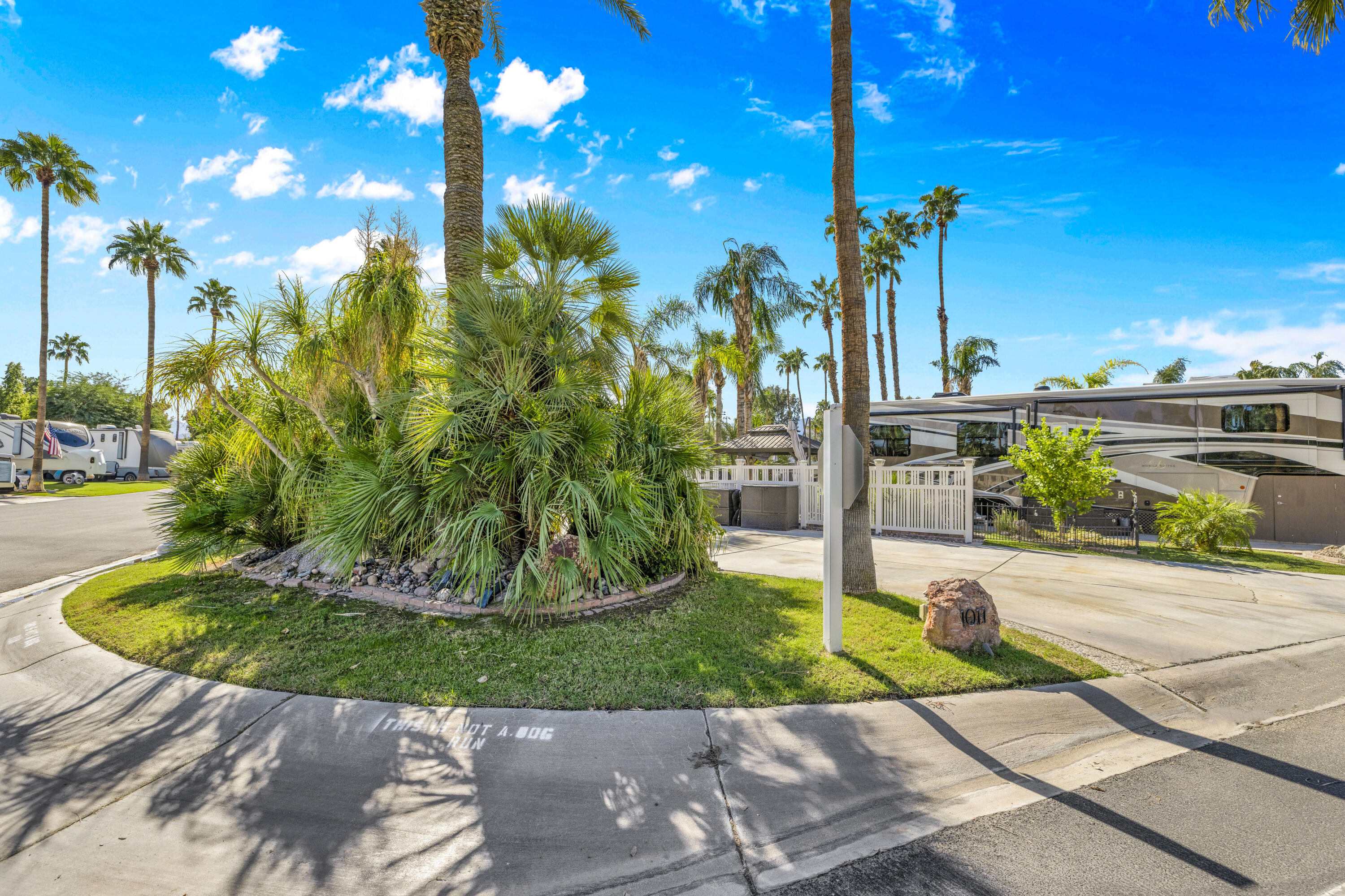 a swimming pool with yard