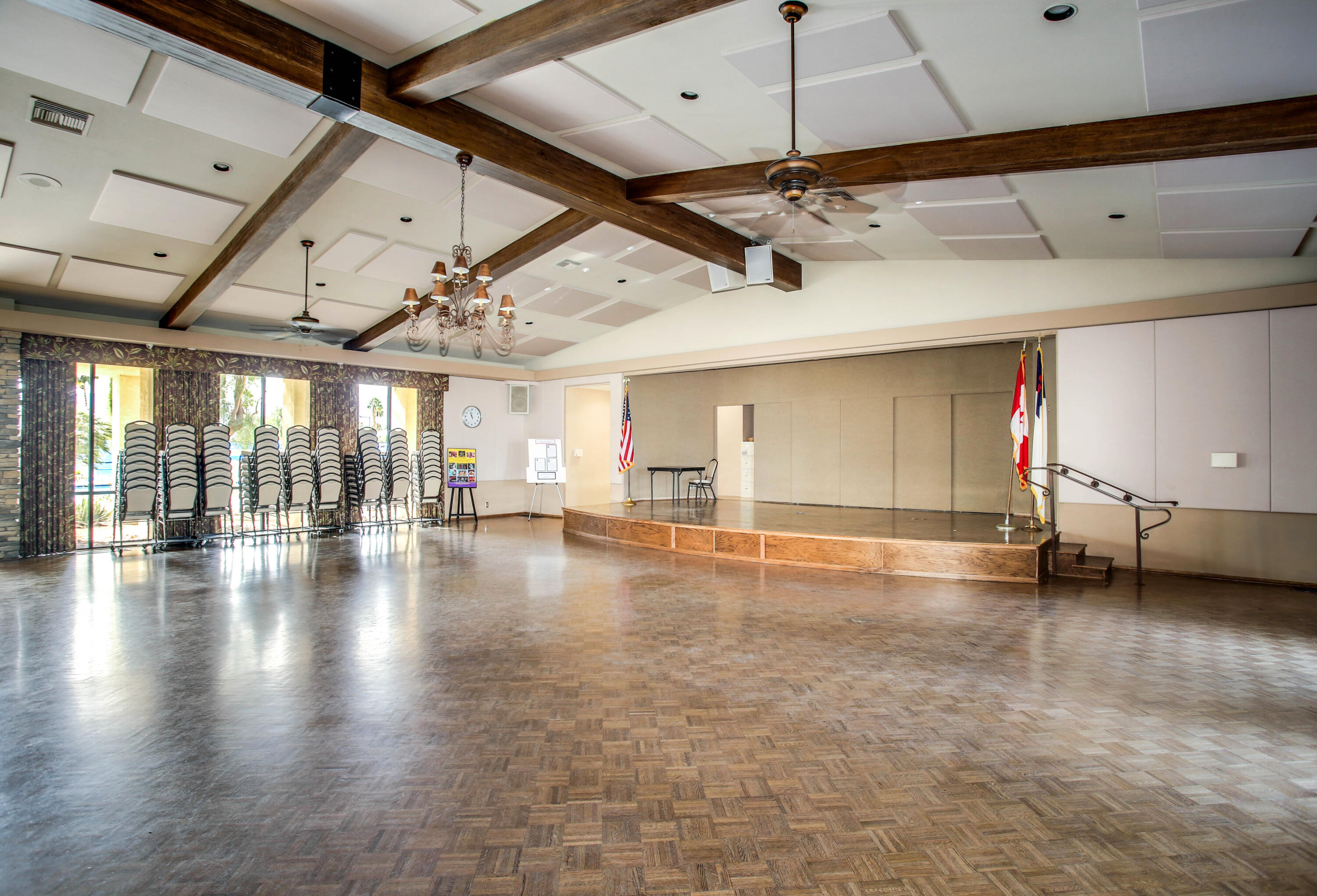 69411 Ramon Road, Unit 1011 Cathedral City, CA 92234 - Photo 33 of 46 a view of a hall with yard and a window
