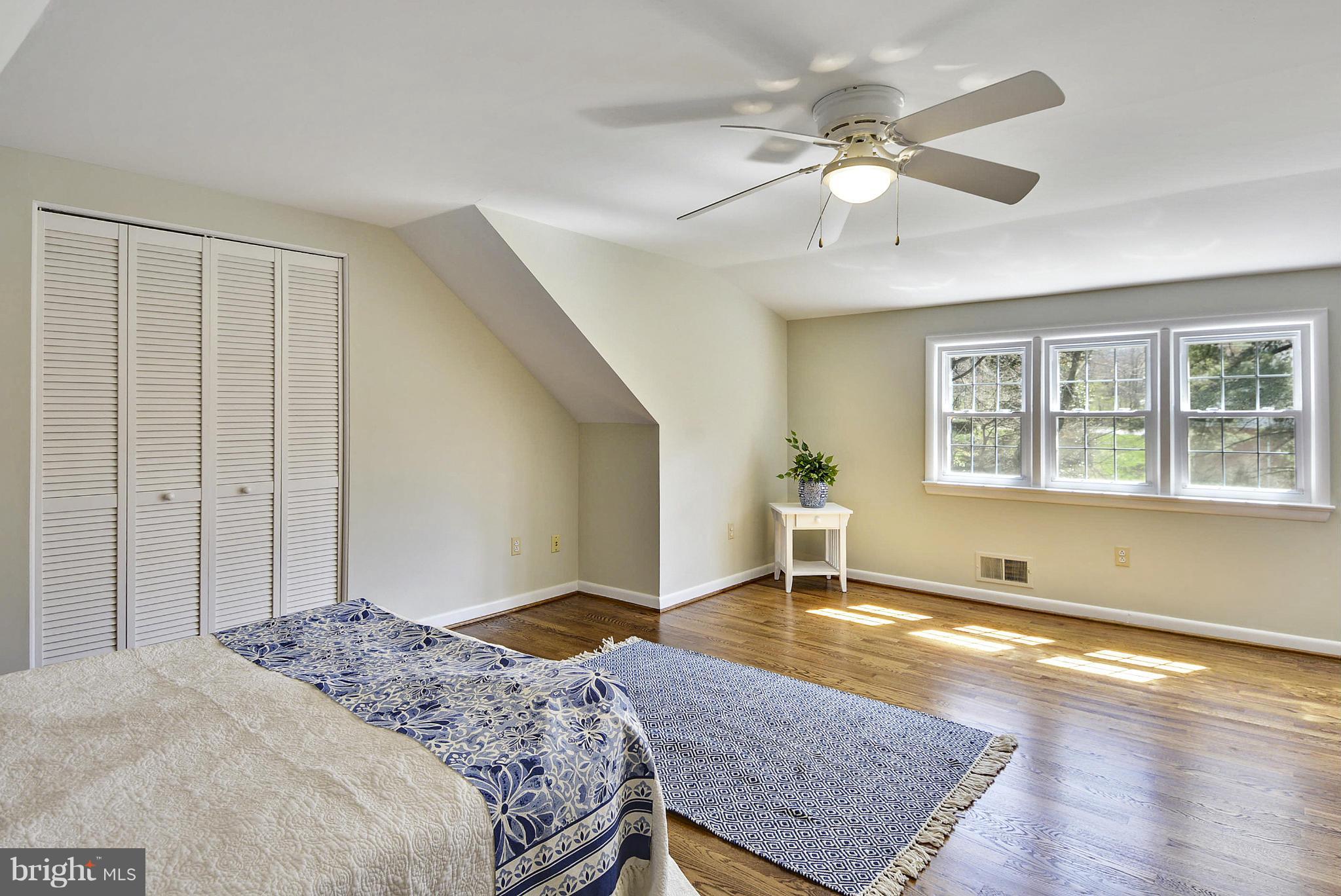 1954 Foxhall Road McLean, VA 22101 - Photo 12 of 30 a bedroom with a bed and a window
