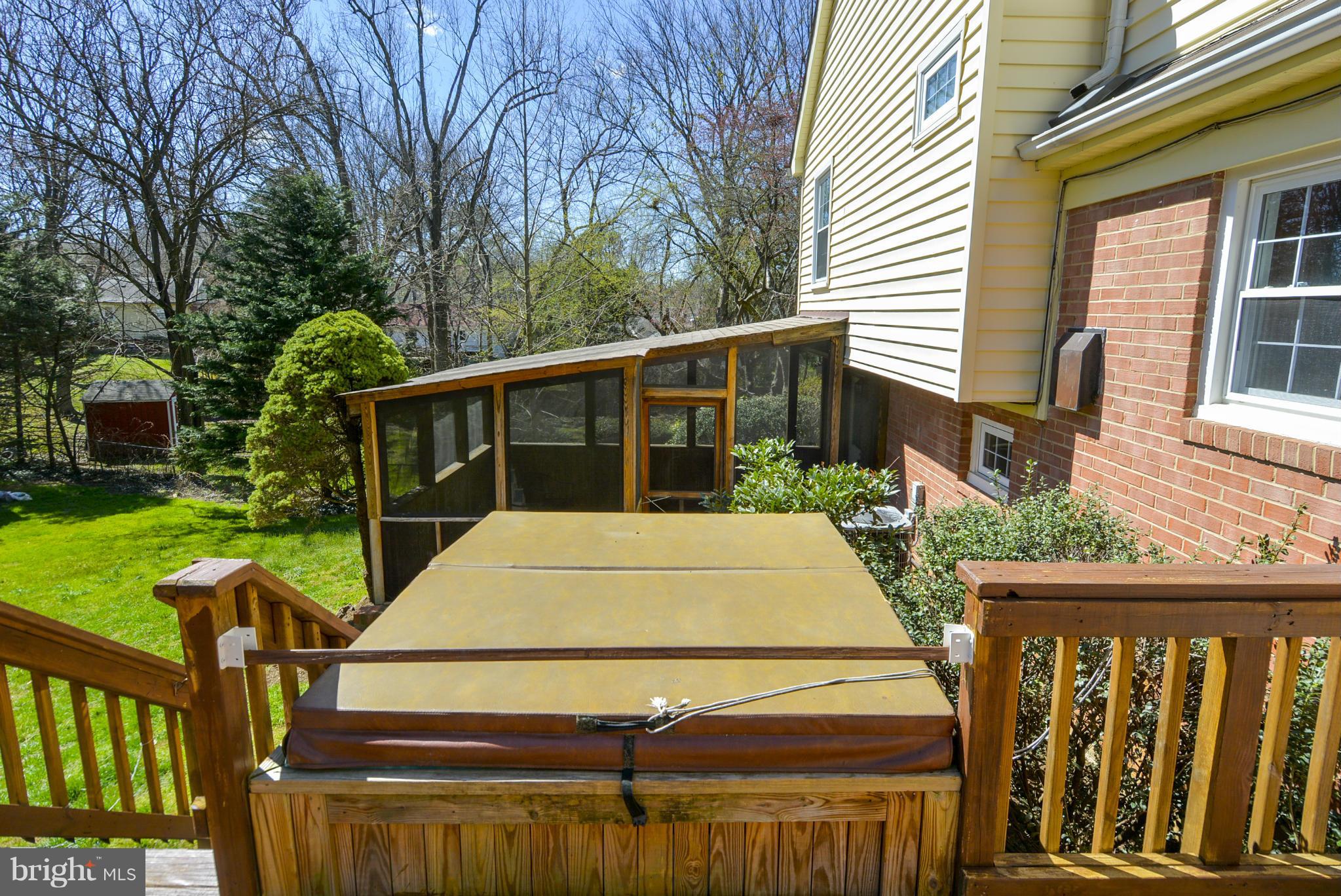 1954 Foxhall Road McLean, VA 22101 - Photo 24 of 30 a view of a house with backyard and porch