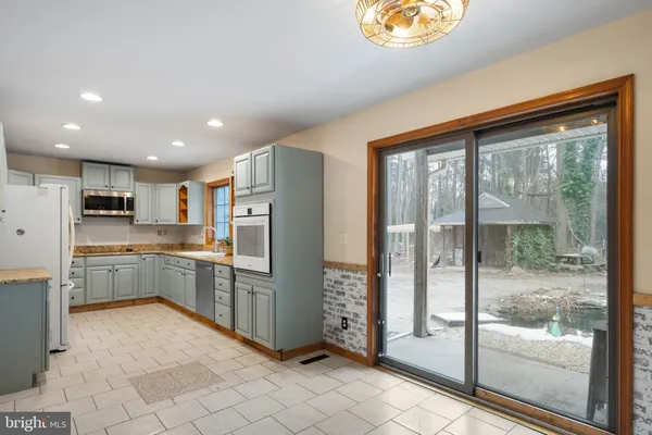 a view of front door