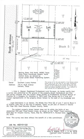 $45,900 | 716 North Rusk Avenue, Denison, TX 75020