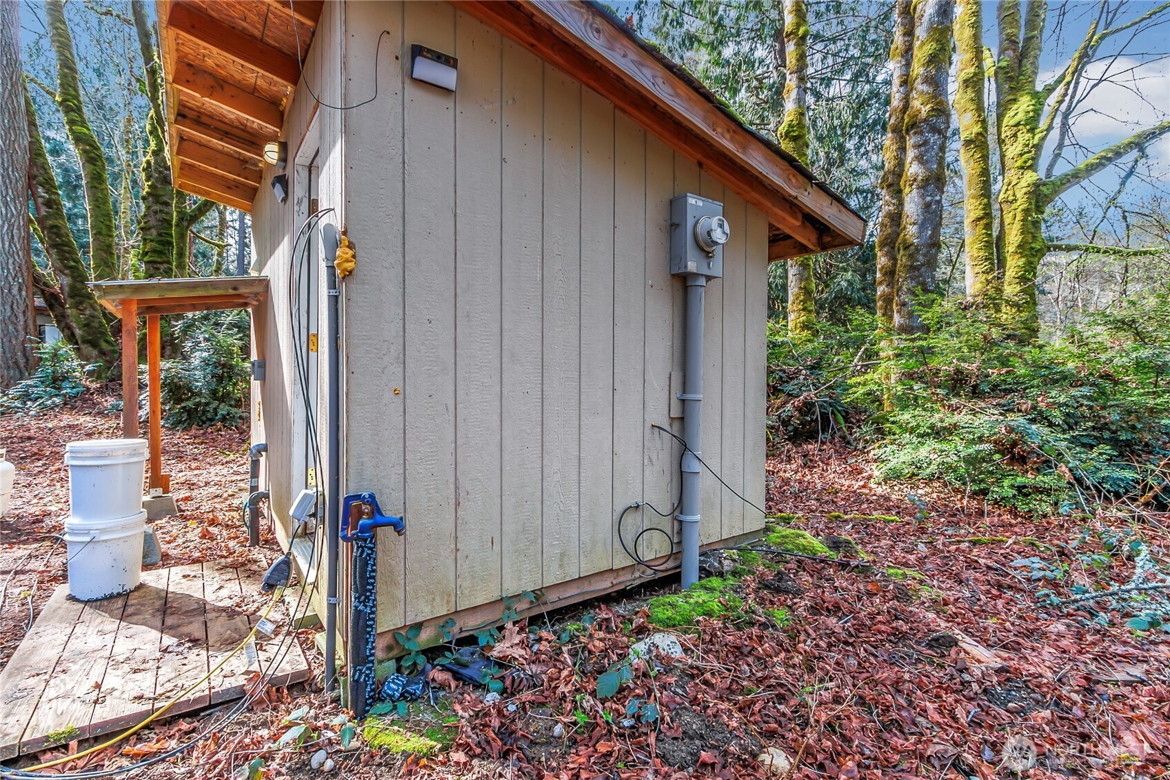 17124 80th Street Southwest Longbranch, WA 98351 - Photo 16 of 37 a backyard of a house with garden