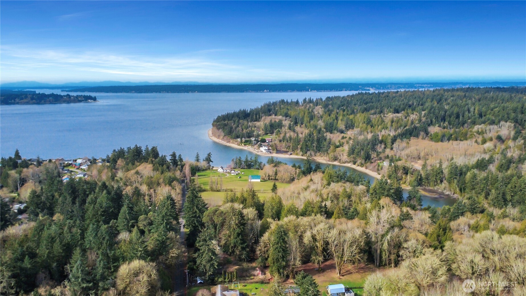 17124 80th Street Southwest Longbranch, WA 98351 - Photo 31 of 37 a view of a city with ocean view