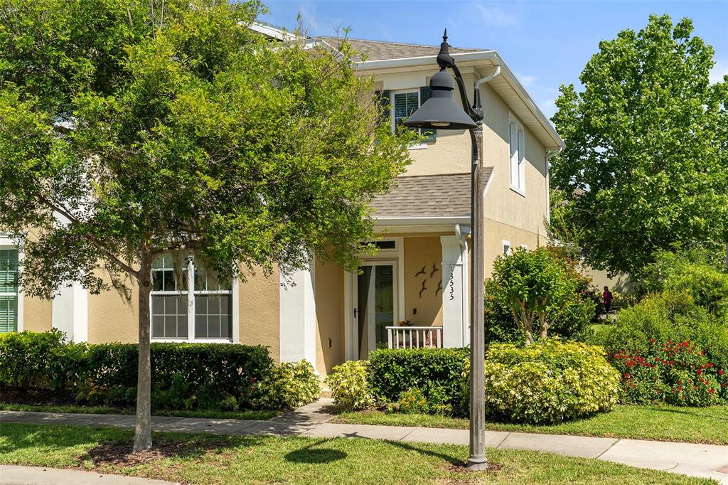 3535 Clay Brick Road Harmony, FL 34773 - Photo 1 of 1 a front view of a house with garden
