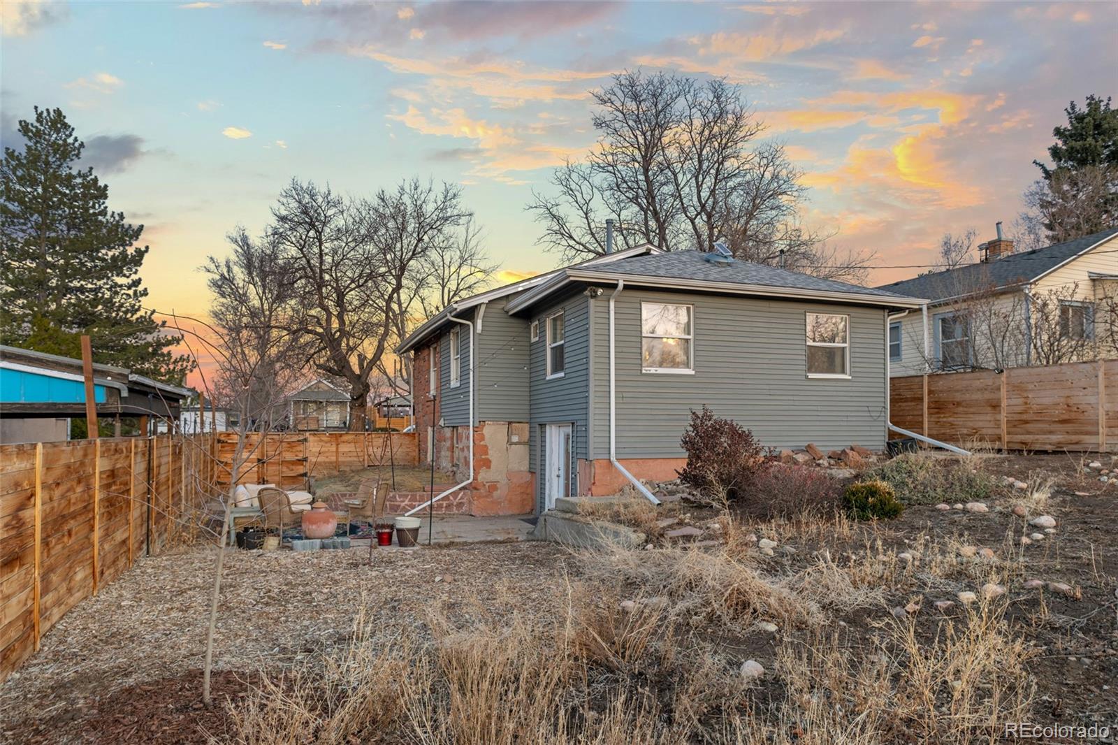 1047 Meade Street Denver, CO 80204 - Photo 33 of 38 a house view with backyard space