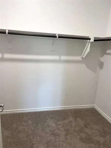a close view of closet