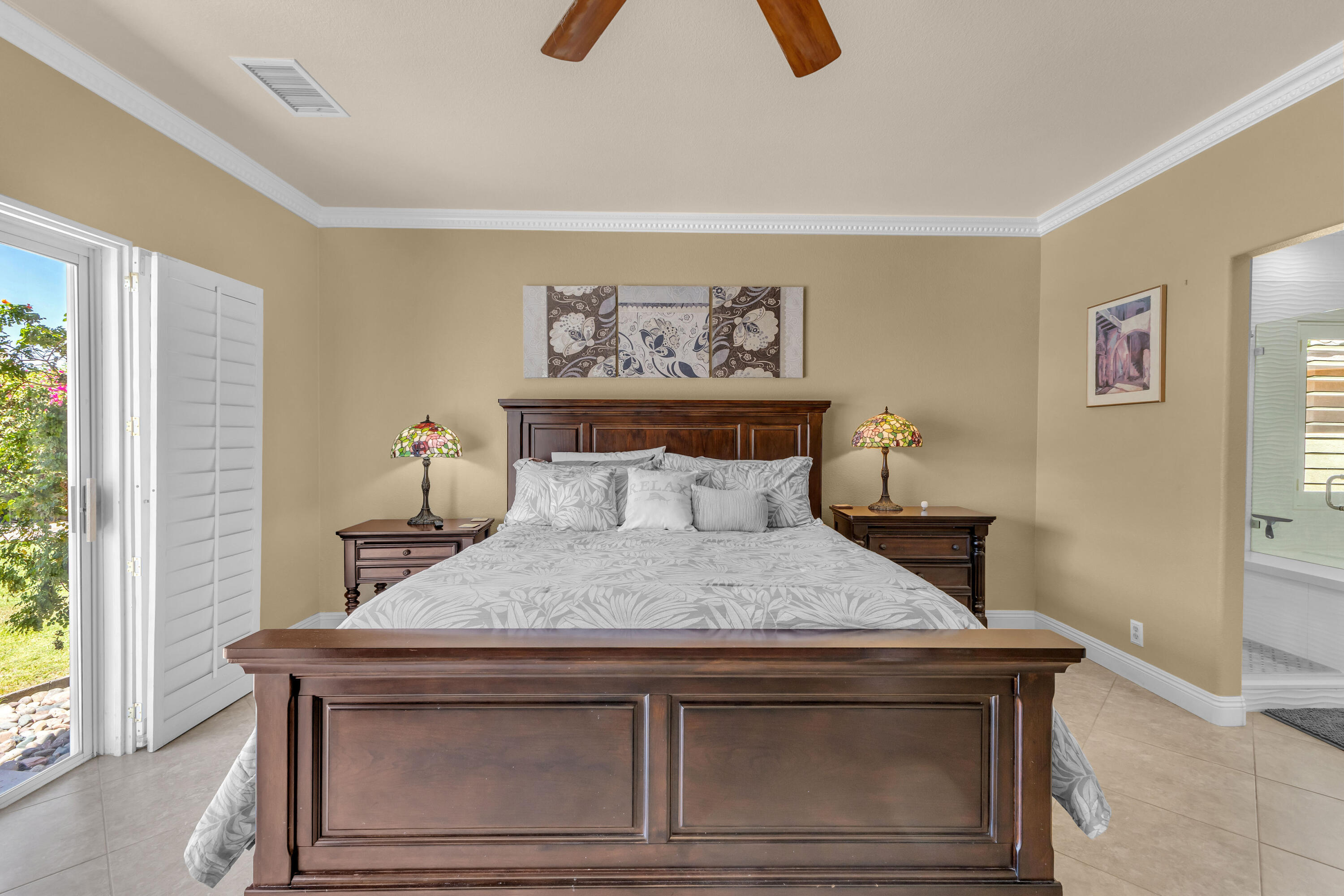 47845 Vía Opera La Quinta, CA 92253 - Photo 18 of 47 a bedroom with a bed and a window