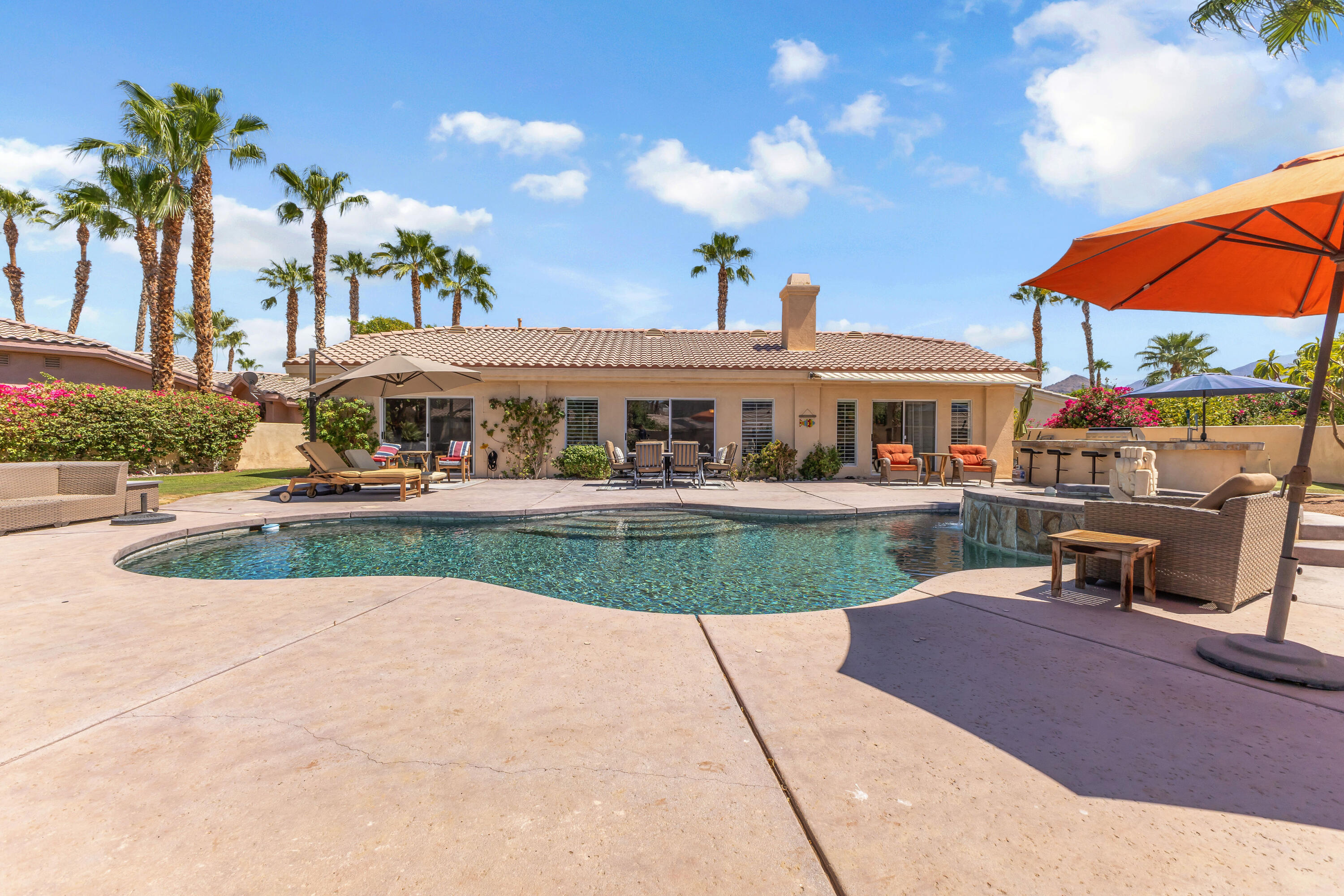 47845 Vía Opera La Quinta, CA 92253 - Photo 46 of 47 a view of a house with a swimming pool
