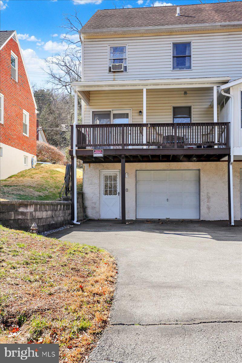 2127 Fairview Avenue Reading, PA 19606 - Photo 27 of 28 a view of a house with a balcony