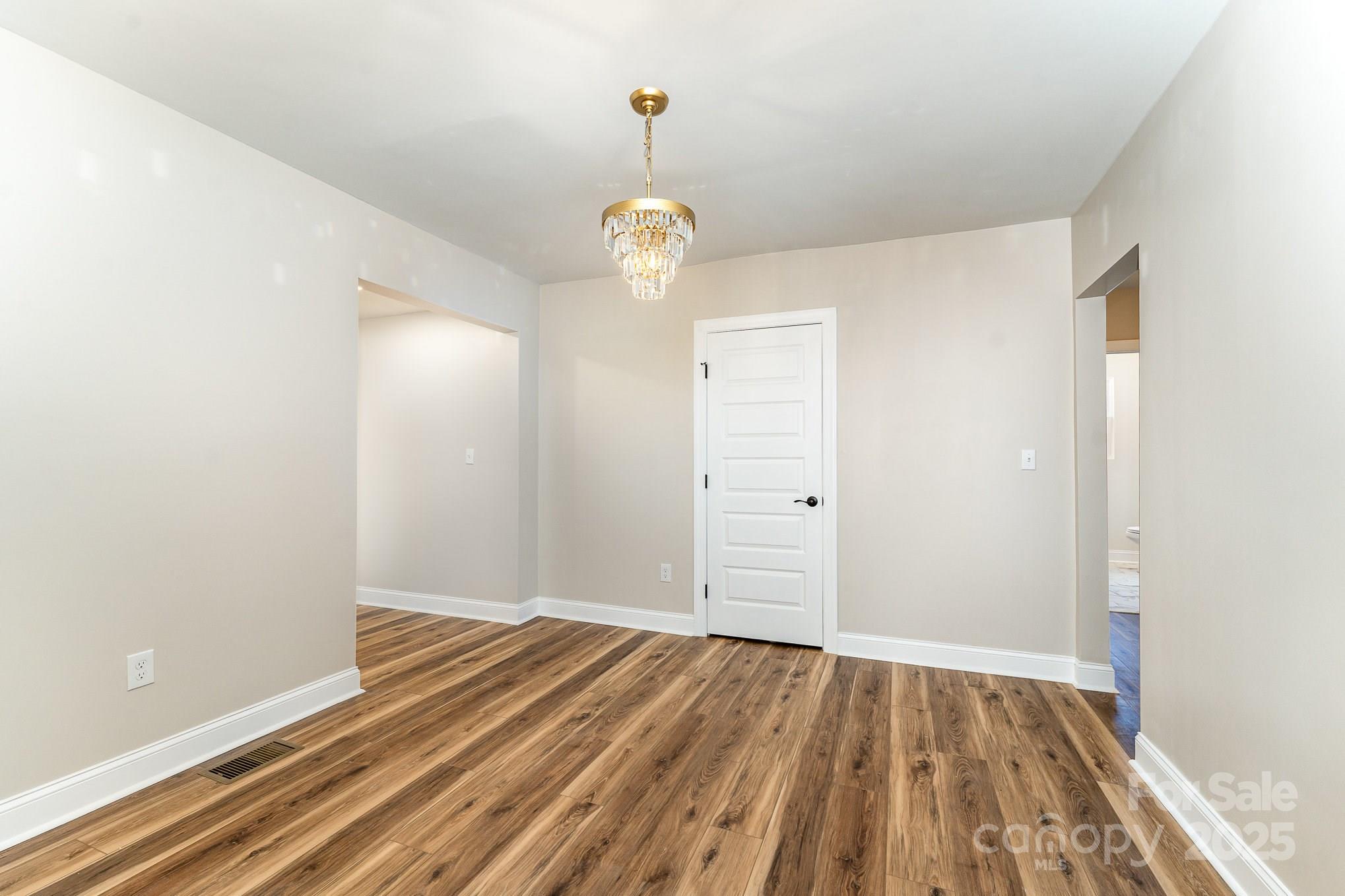 112 Circle Drive Salisbury, NC 28144 - Photo 18 of 34 wooden floor in an empty room