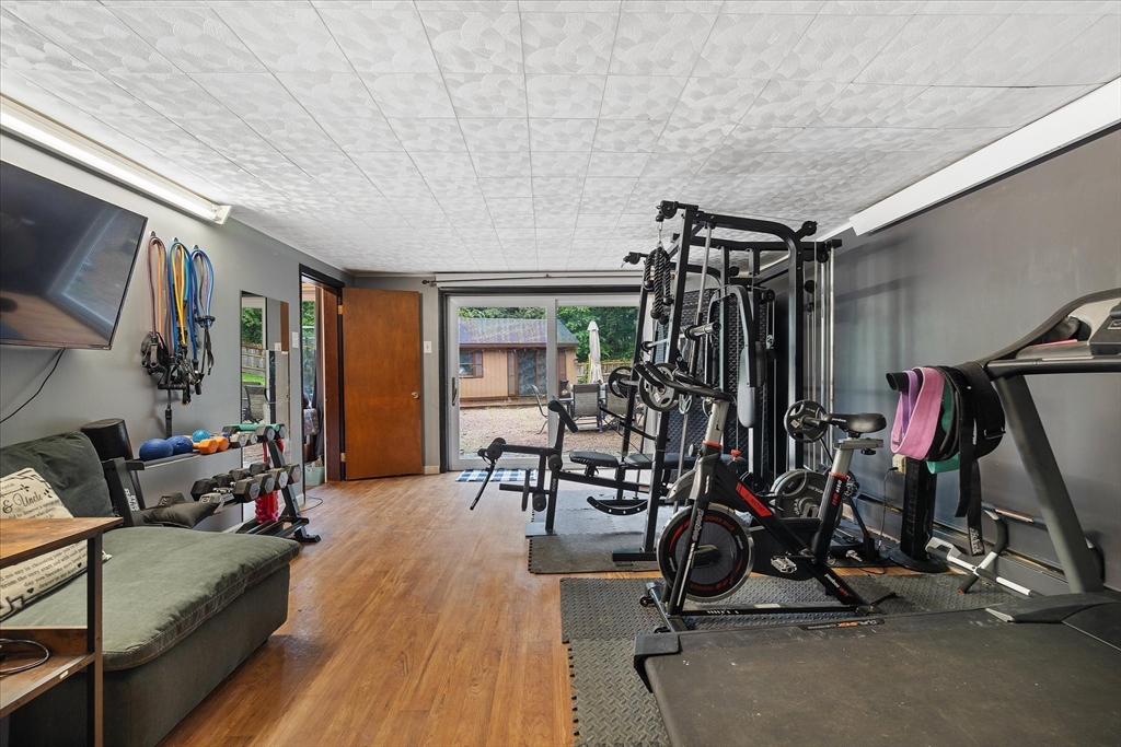 709 North Orange Road Athol, MA 01331 - Photo 19 of 40 a view of a room with gym equipment