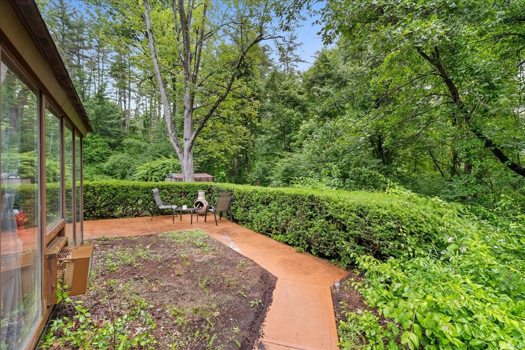 709 North Orange Road Athol, MA 01331 - Photo 31 of 40 a view of a backyard with pathway