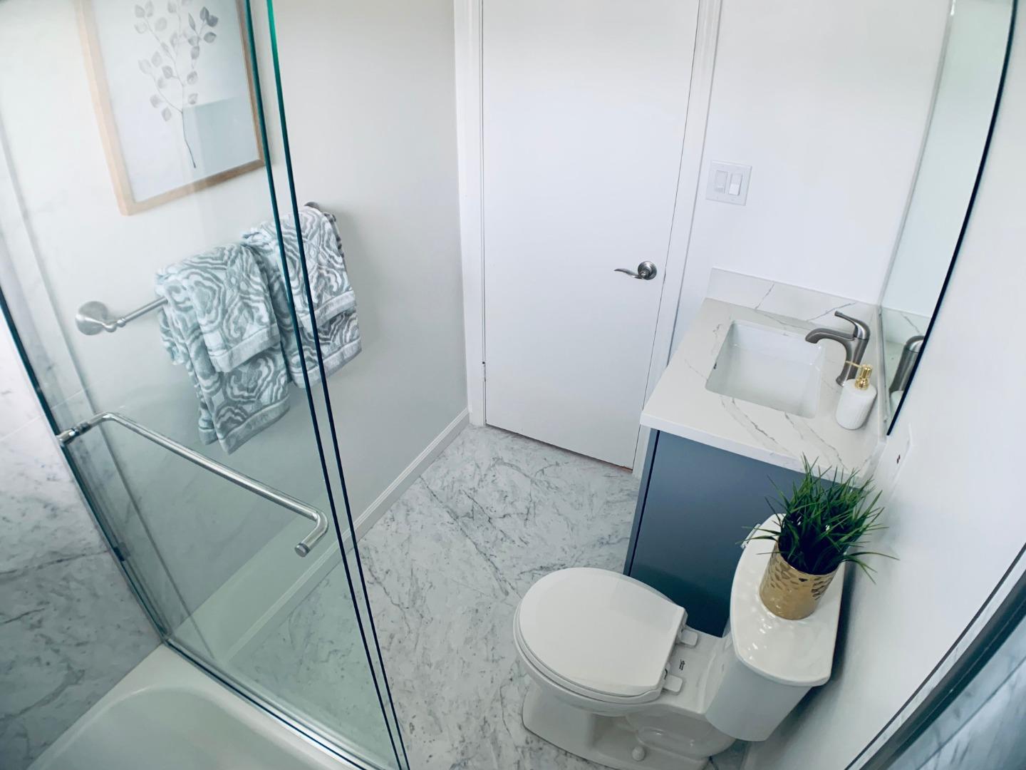 2432 Rinconada Drive San Jose, CA 95125 - Photo 24 of 33 a bathroom with a toilet and a sink
